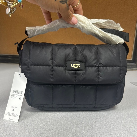 UGG Black Dalton Crossbody Puff bag - Picture 1 of 6